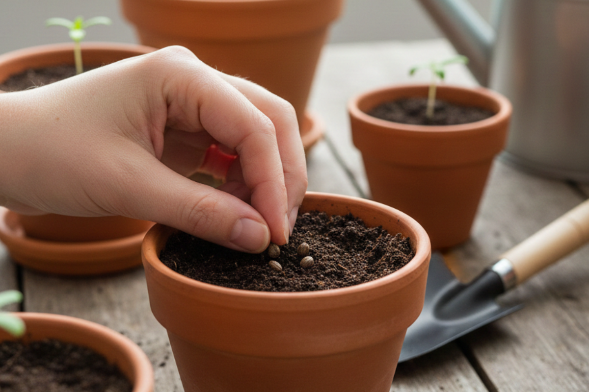 Como plantar sementes de maconha em vaso passo a passo