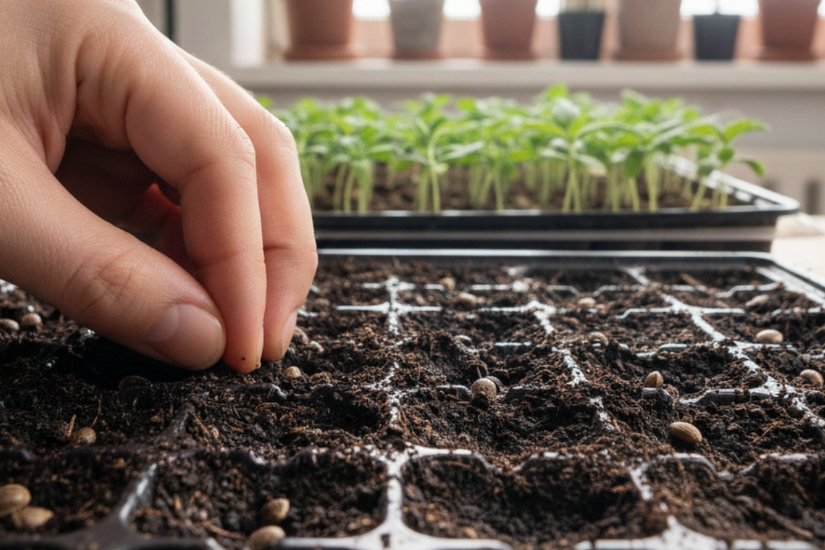 Quando plantar sementes de maconha em cultivo outdoor e ter bons resultados